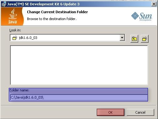 Java SE Development Kt 6 Update 3 - Change Current Destination Folder.jpg