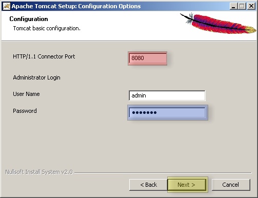 Apache-Tomcat-5.5.20 - Setup - Configuration Options.jpg