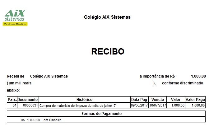 Modelo De Recibo De Pagamento Simples Para Imprimir Vários Modelos 8040